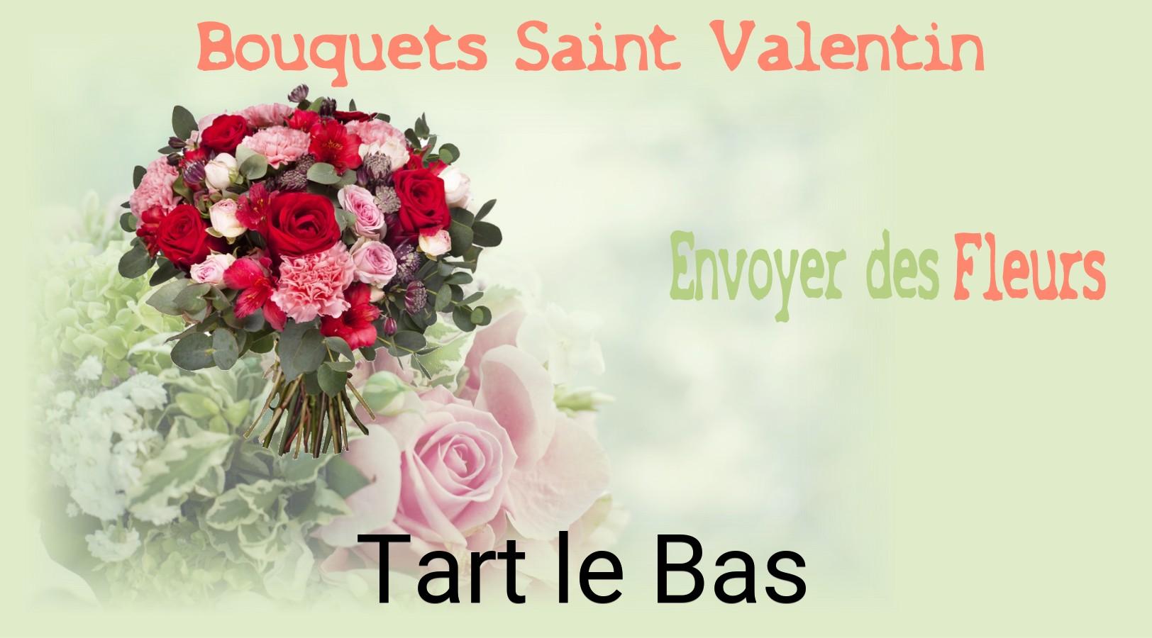 Roses de Saint-Valentin livrées à Tart-le-Bas